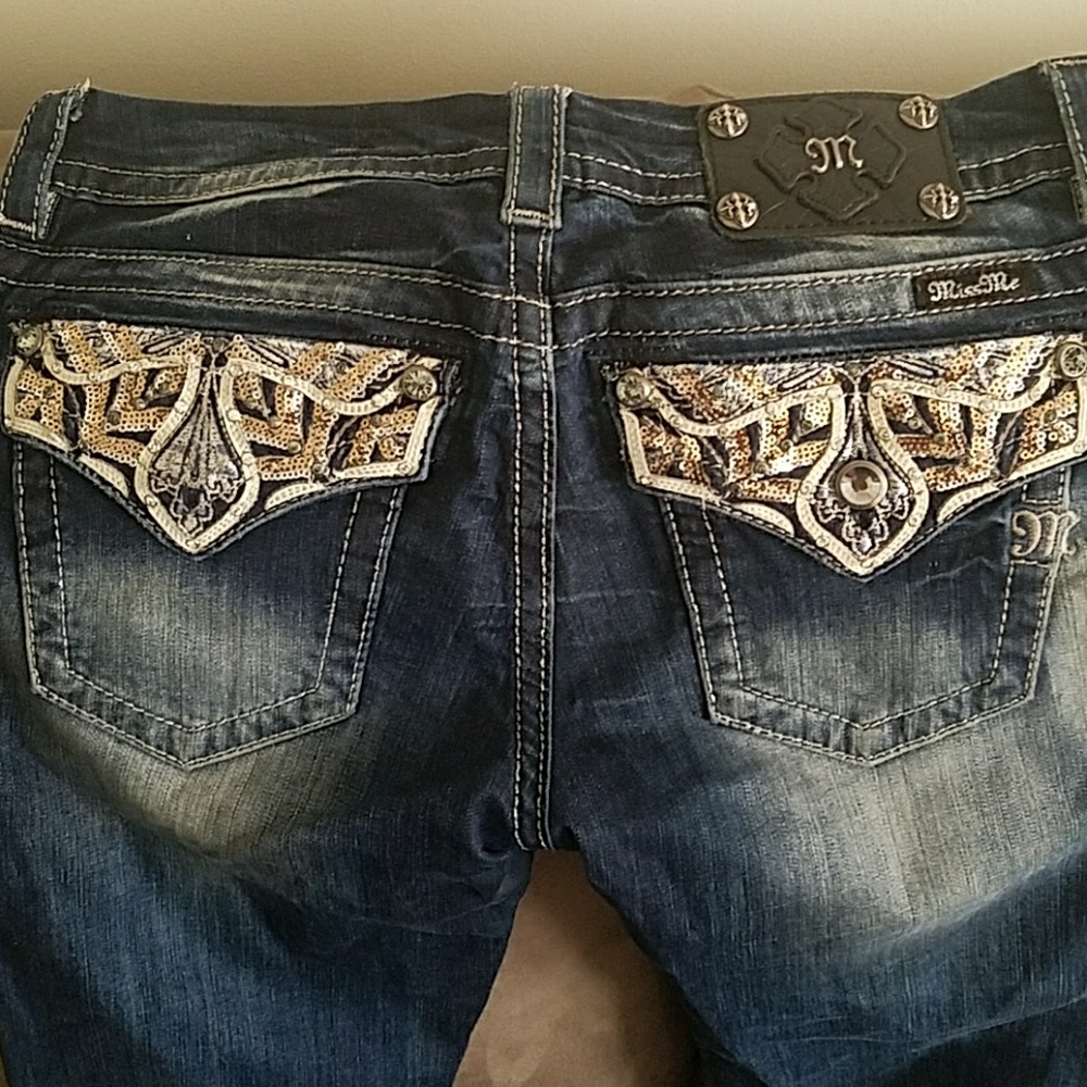 Miss me jeans, 27-mid rise